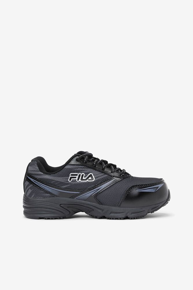 Fila Arbeidssko Dame Svart Memory Meira 2 Slip Resistant Composite Toe 108957-QFE